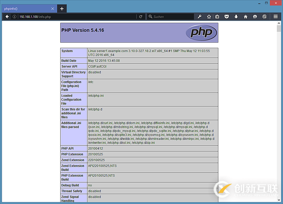 在CentOS 7.2上怎么安裝SuPHP
