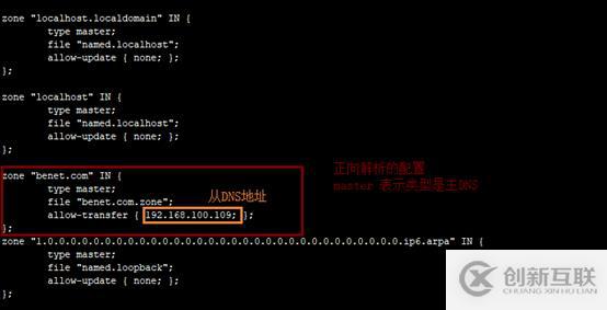 構(gòu)建主從DNS域名服務(wù)器