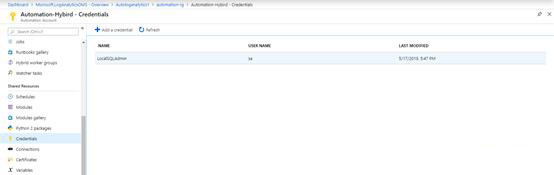 如何使用Azure Automation Hybrid進行自動化管理