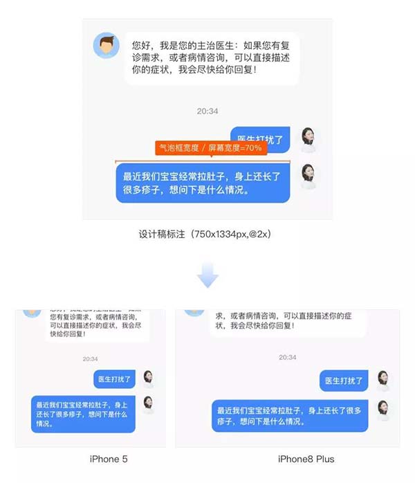 聊天界面、氣泡框設計細節(jié)