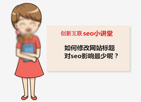 如何修改網(wǎng)站標題